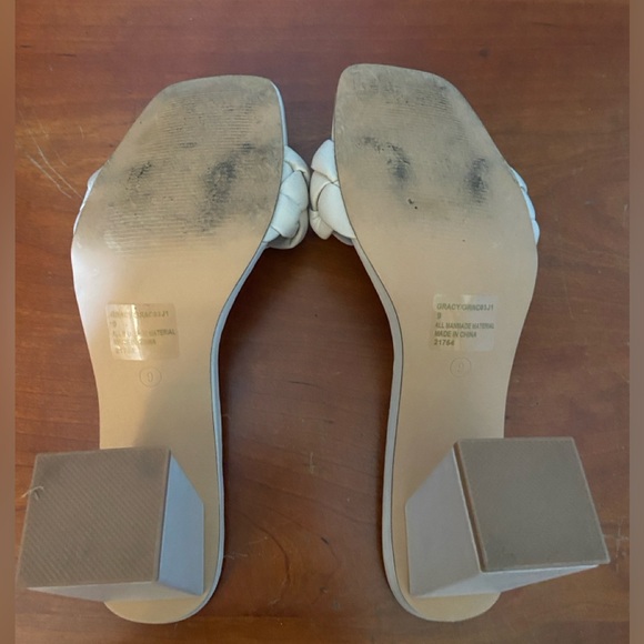 Madden Girl Gracy Heeled Sandal, Almond, size 9, worn once - Picture 4 of 4